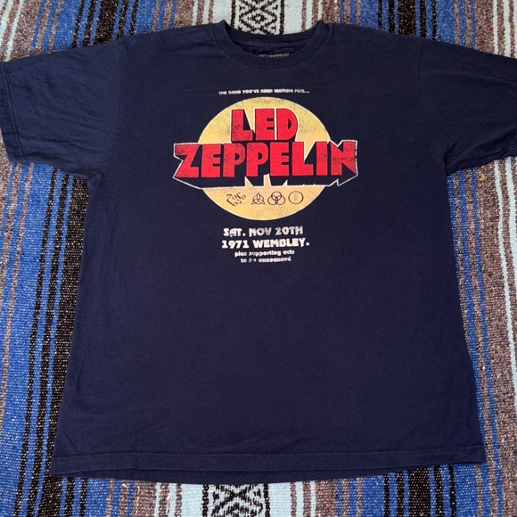 Led Zepplin Other - Led Zeppelin Concert Tee Shirt